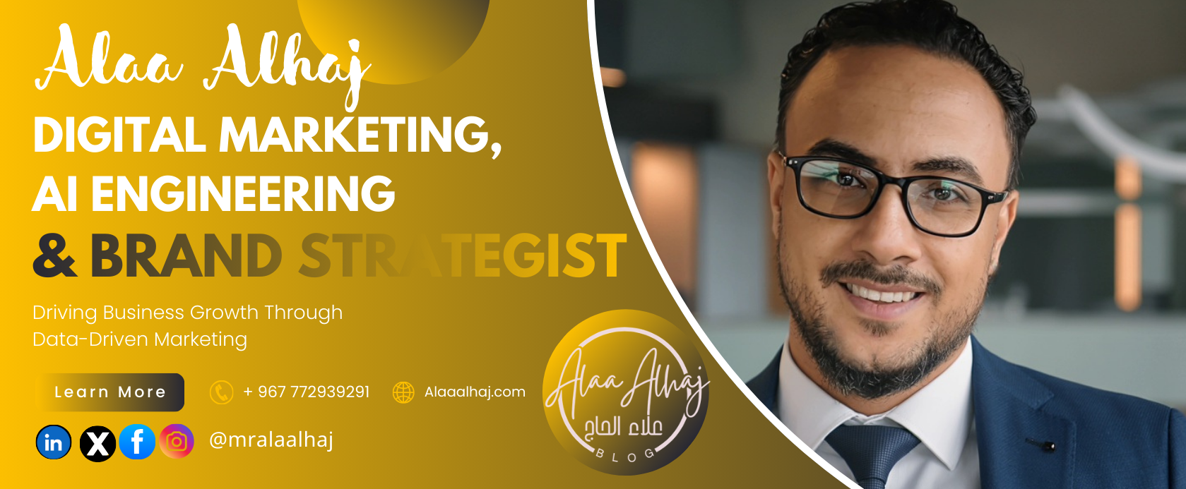 Alaa Alhaj – Marketing Strategist & Brand Manager